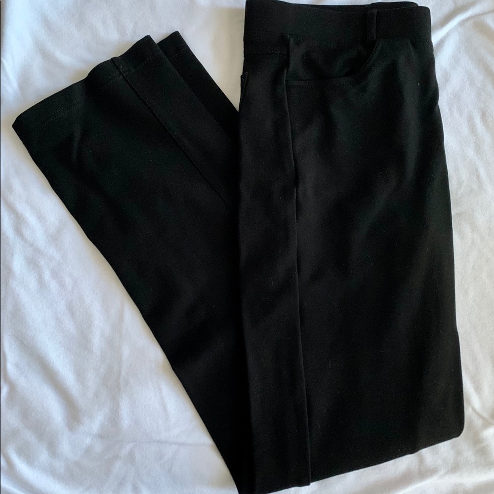 Betabrand straight leg yoga pants